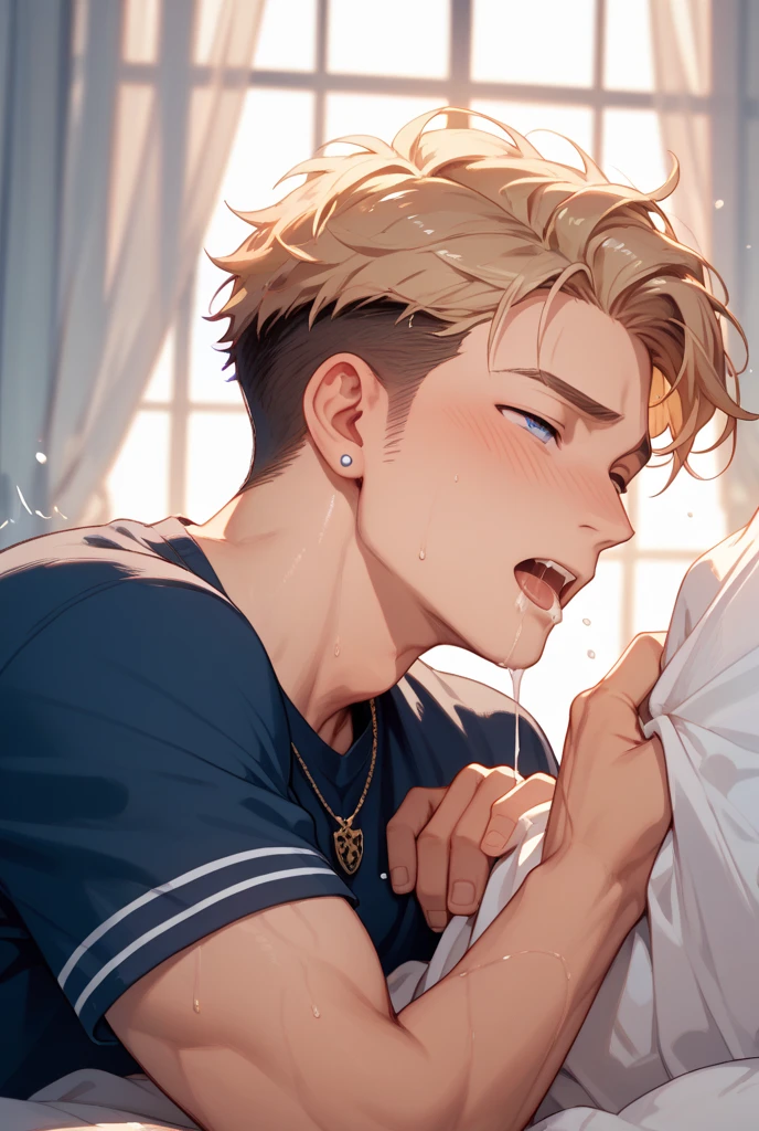 Shota giving a blowjob、Intense 、heart、A lot of semen、(YAOI)