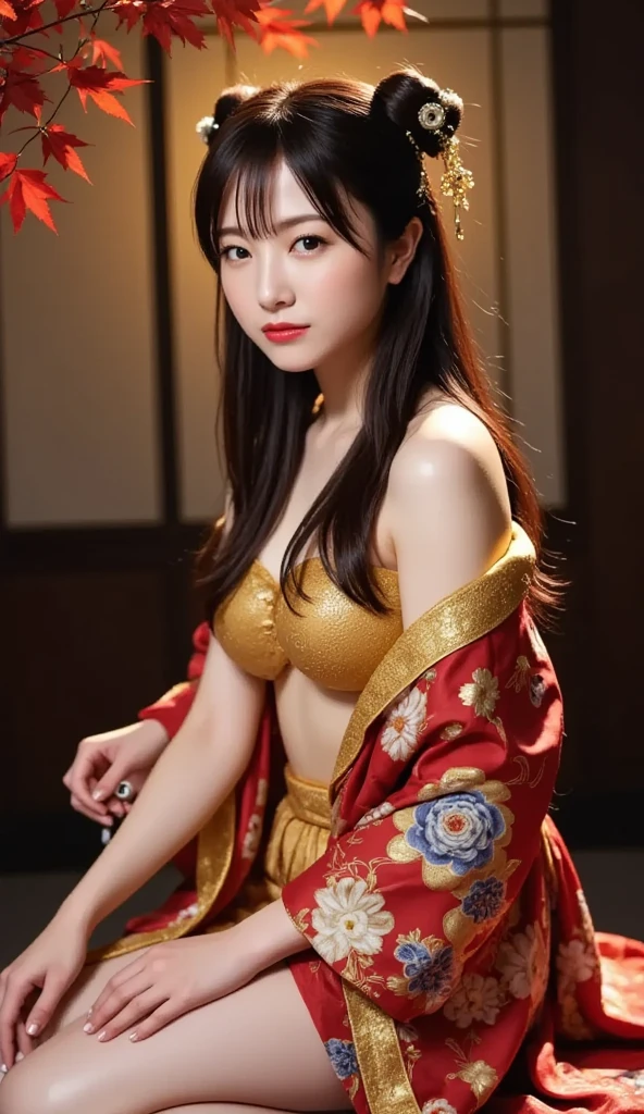 (heavy chest)、highest quality、masterpiece、Super high resolution、(Red Dragon Armor)、(((Metal製))),(((big breasts)))、(((detailed white micro bikini))),(wears a beautiful crown made of precious stones),(Photoreal:1.4)、RAW photo、1 girl、(((random hair))、(((take various poses)))、glowing skin、(((black chinese dragon)))、intricate and gorgeous hair ornaments、(Looks like a gorgeous jewelry necklace)、(Someone who looks at you with calm, goddess-like eyes.)happiness:1.2)、(metal bikini background)).((Beautiful coral and sea background))、sheer cliff、(ruins background)、((Super realistic details))、Portrait、global illumination、(sexy pose)、Shadow、octane rendering、8K、big breasts、Raw skin exposed in the cleavage、Metal、intricate decorative details、Japan details、very intricate details、realistic light、CG Society Trenlow Eyes、Eyes shining towards the camera、two stock、(veil)、(((heavy big))),Shining eyes shine、armpit、