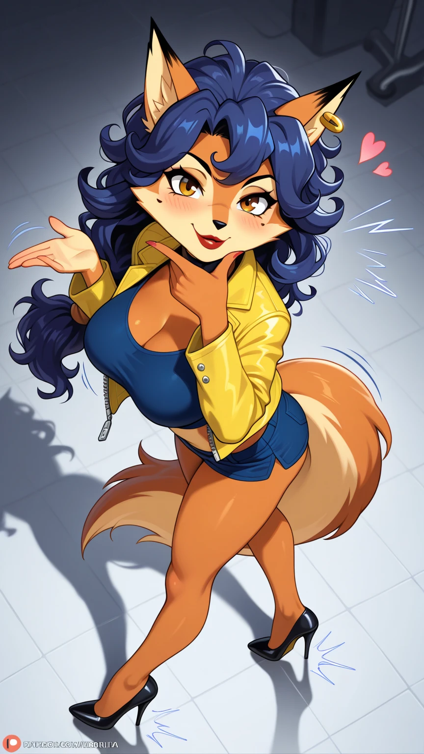 score_9, score_8_up, score_7_up, score_6_up, score_5_up, score_4_up, source_furry, e621, (by Cutesexyrobutts, Jessica Rabbit as a furry anthro fox milf), looking at viewer, seductive smile, beautiful detailed eyes, posing in a bedroom, detailed fur, voluptuous, hourglass figure, large breasts, cleavage, cinematic lighting, professional lighting