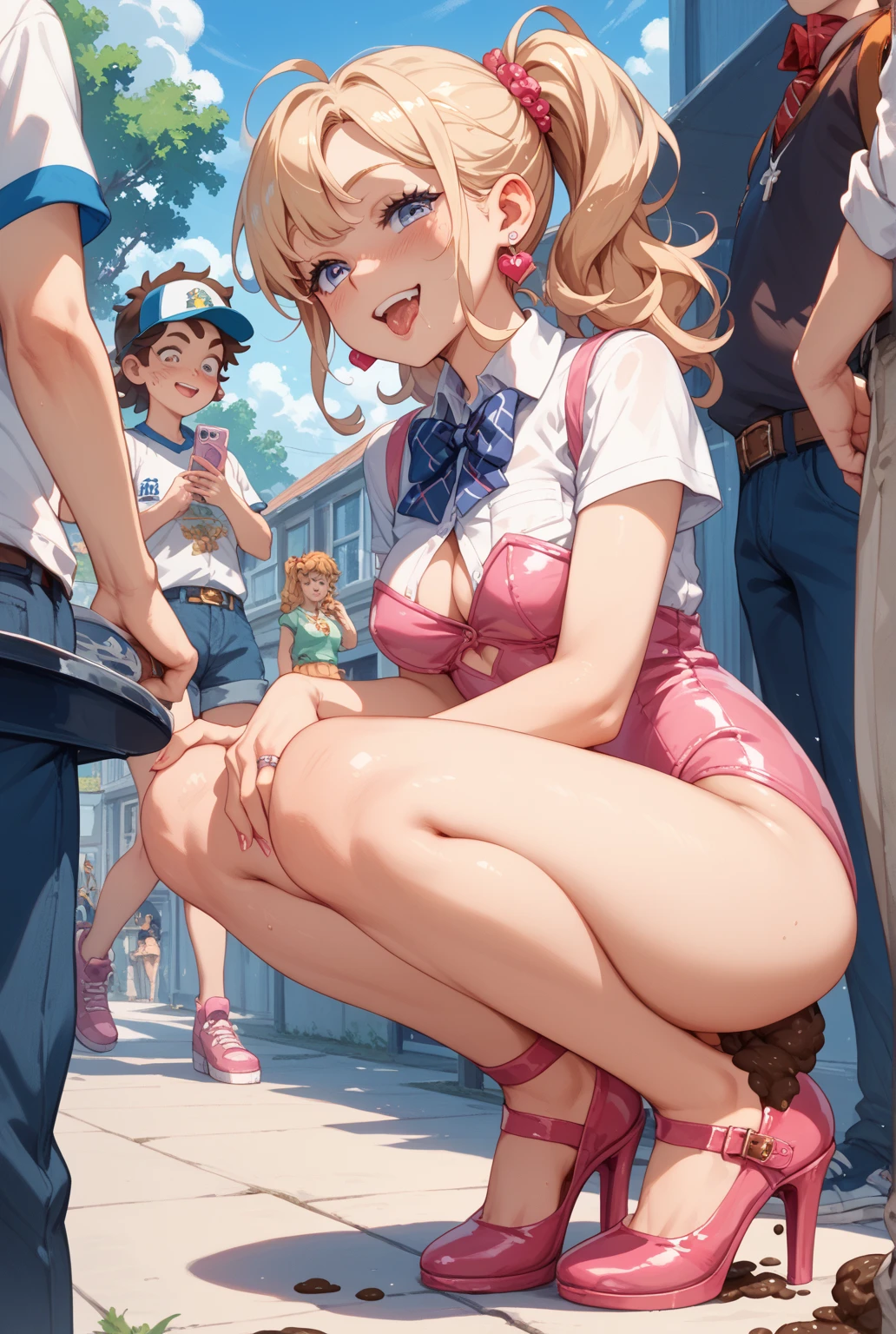 ((((mesugaki, Primary school students,girl)))),(((Father and daughter、Multiple children、Femboy, 複数の幼いgirl、Prostitute、 親子のProstitute、Sex slave))),Lots of dicks、Line up the women、(((Vulgar mother、Vulgar girl、Mean kid、Sloppy body)))、 (((Huge breasts, Hyperas, Thick thighs、Cute face))), ((Naked Schoolbag,black Hair、Twin tails)),  ((masterpiece、High resolution、Browsing Caution、4K)), (Shiny skin,  Micro Bikini), ((Sex slave小学校))、（(Prostitution Elementary School、barker、Lure）)、Open your mouth,  (Sailor suit like a string、See-through nipples, See-through pussy、Widened butt hole),((black nipples、black、black anus、black Dick、Pregnant women、childbirth、Distended belly、Semen bukkake、ejaculation))、 (relstic、Live Action)、((Bitch,Vulgar pose、Cuckold、Incest))、strangle、Anguished expression、torture、((Used Condoms、Condom Belt、Hold a condom))、(small 、flat 、Pink Hair、blonde、Long Hair、ponytail、Side Tail)、(Hentai Class、Prostitution Lessons、Hentai Class参観、Prostitution Lessons参観)、（Scattered banknotes、Hand holding banknote、Tips）、casino、Underground facilities、Brothel、alley、((Femboyとのセックス、Sex with father、Sex with a creepy nerd、Sex with a fat man、フェラするFemboy&#39;s dick、Sucking daddy&#39;s dick、Sucking on a creepy nerd&#39;s dick、Giving a blowjob to a fat guy&#39;soul))、(suggest、Surrender、Shaw Spear、Blindfolded with penis、Kissing the penis)、((spectacle、Sex Business、Sex workers、Expose))、Orgy、Fallen into evil、Immorality、defeat、Lesbian、Gay、（Sex with mother）、Human body modification、execution、Hanging、Lack of ethics、(((Subjective、Gonzo、若いgirlがセクシーな笑顔で私のチンコをフェラチオする、Sexy smile and peace sign while giving a blowjob、若いgirlがでいっぱいのオマンコを披露、Have banknotes)))