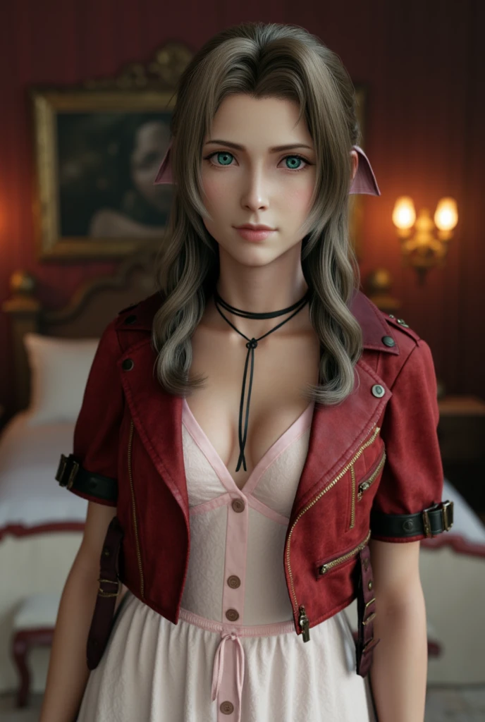 16K, Ultra High Definition, Super detailed, Shiny detailed hair, detailed face, fantasy landscape, solo, looking at viewer, {{best quality}}, {{masterpiece}}, {{ultra-detailed}}, {detailed light}, ultra high quality eyes, detailed eyes, perfect eyes, large eyes, detailed blue eyes, beautiful lips, brown hair, long hair, decorated hair, beautiful, skinny body, white skin, slutty, erotic, suggestive, ((nsfw))