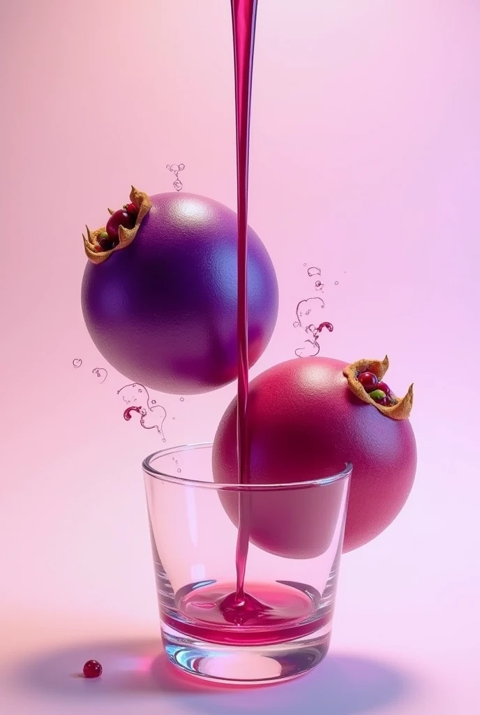 Computer Rendered Graphics, Realistic Fantasy, Extensive Landscape Ultra-Photography (general view showing a glass glass, ice cube, small and large, red and blue berries, dew,), blurred background, gloomy, yellow, green, purple background, pink, warm, magic, "Hyper-realistic textures," "Precise details," "Realistic still life," "Realistic portraits," "Realistic landscapes." --auto --s2