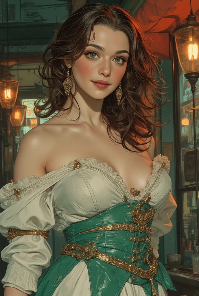 a woman