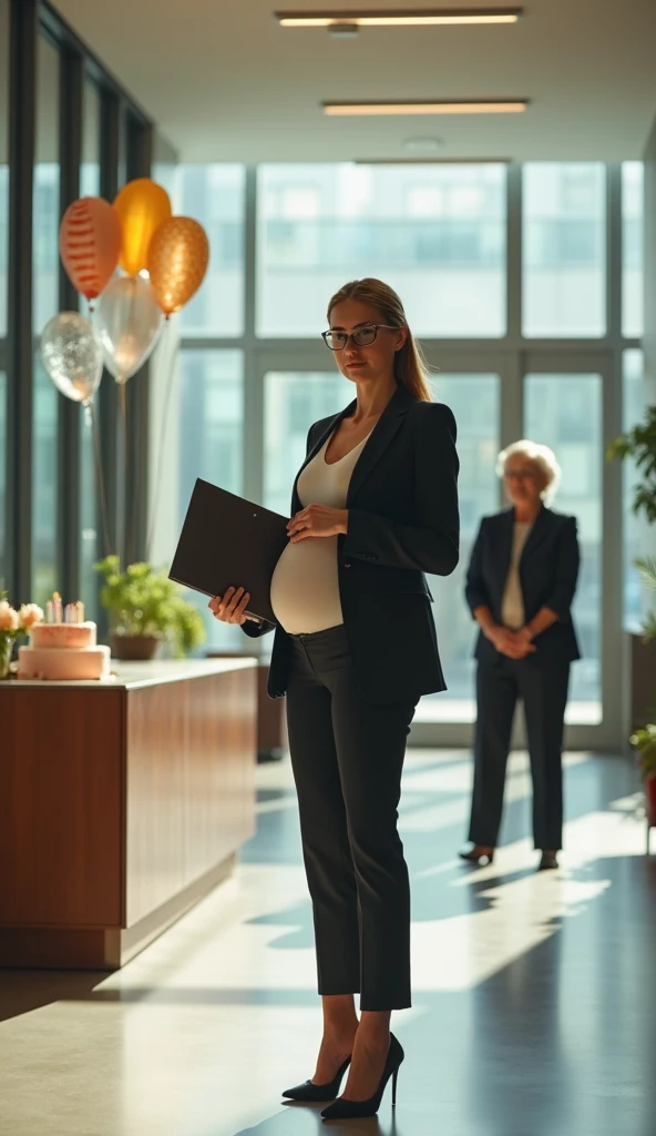 Pregnant women black Boss