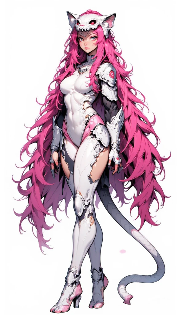 (megan fox), ((((((1 muscular demon girl)))))), (((huge upper body))), long hair, ((((huge demon wings))), (((pale skin))), (((sharp teeth, Huge horns, large nails))), navel, ((((full body front view)))), (((perfect hands, perfect fingers))), (((black empty background))),