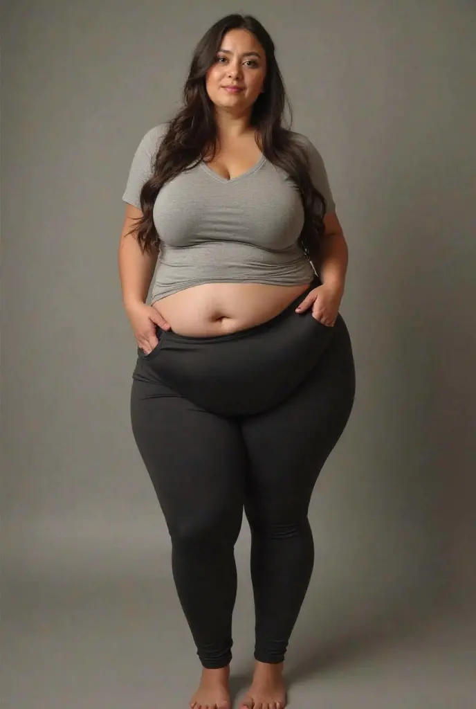Chubby woman