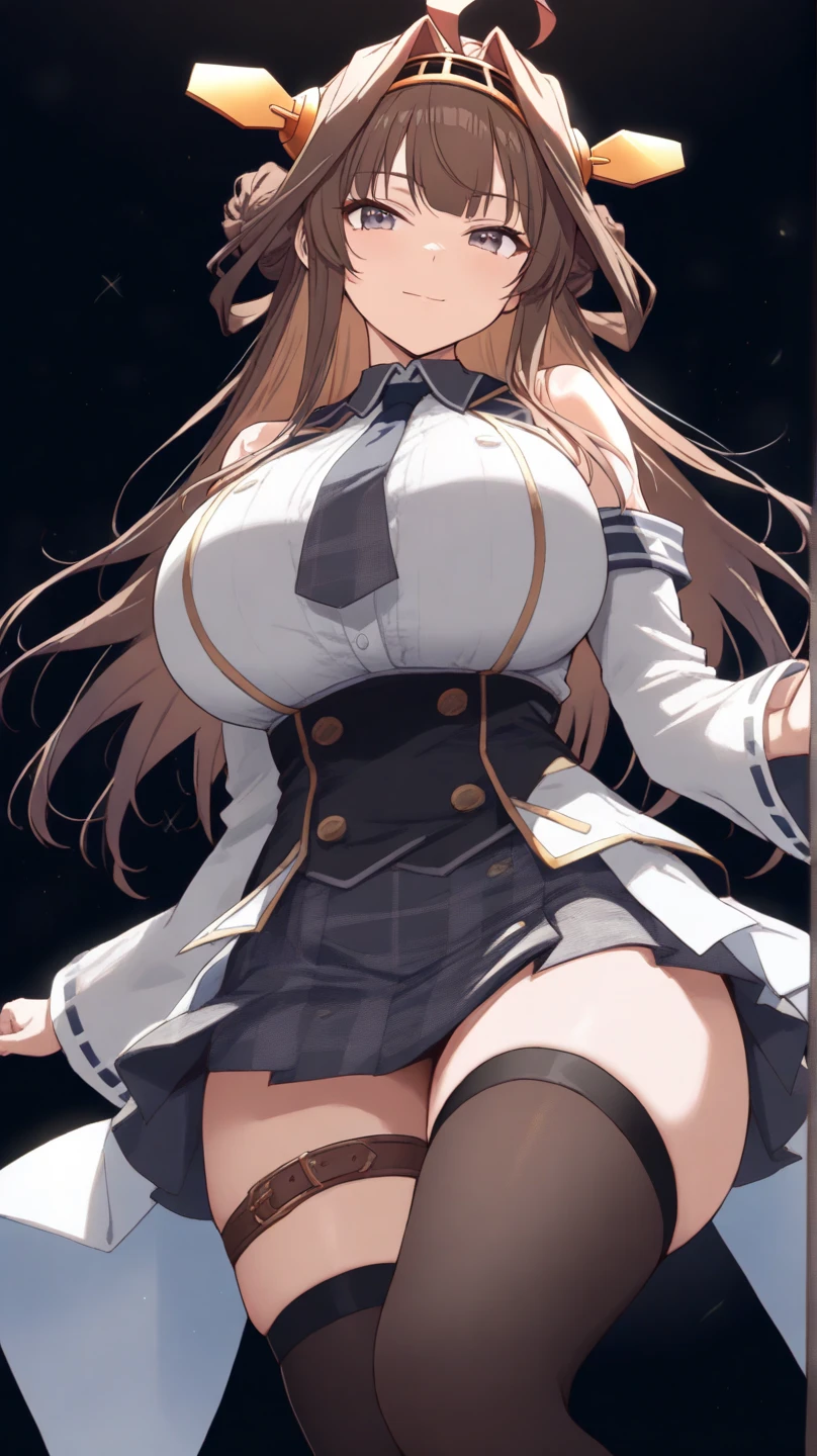 (tuxedo jacket), (white leotard), smiling(short height)(young girl), (black bunny ears), (huge round breasts)(big boobs), narrow waist, belly button, small hips, (bare hips), (thin legs)(bare legs), (thin thighs)spread, (white high-heel), (silver ponytail)(white ribbon), (Highly Detailed CG Unity 8K Wallpaper) (Better Quality) (Better lighting)