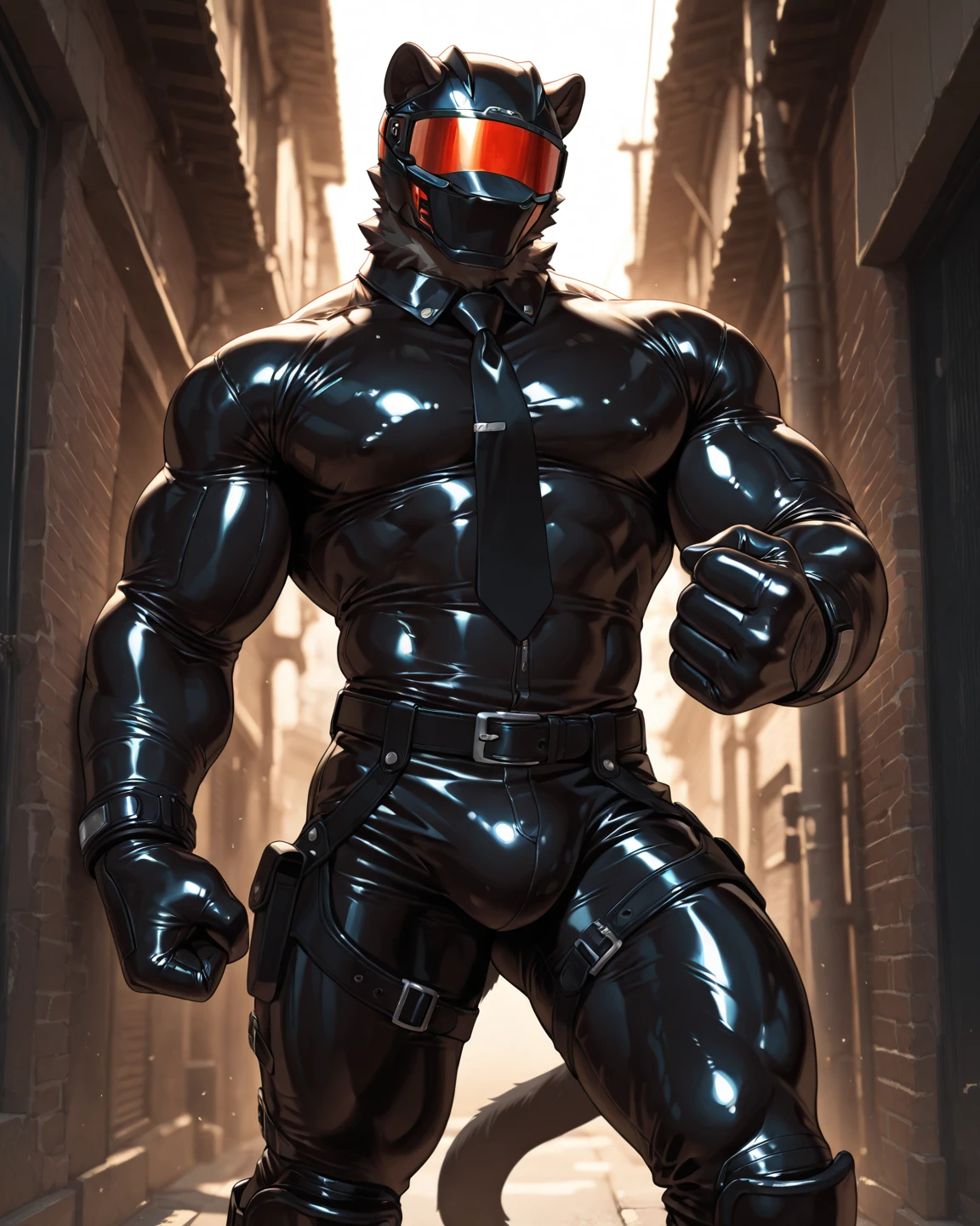 1boy,muscular,helmet,glowing eyes,<lora:Jack_Cooper-000014:0.6>,nude,penis,<lora:FatDickV2-000005:0.8 >,jungle,sweat,(cum:1.2),masturbation,(loincloth:1.4),