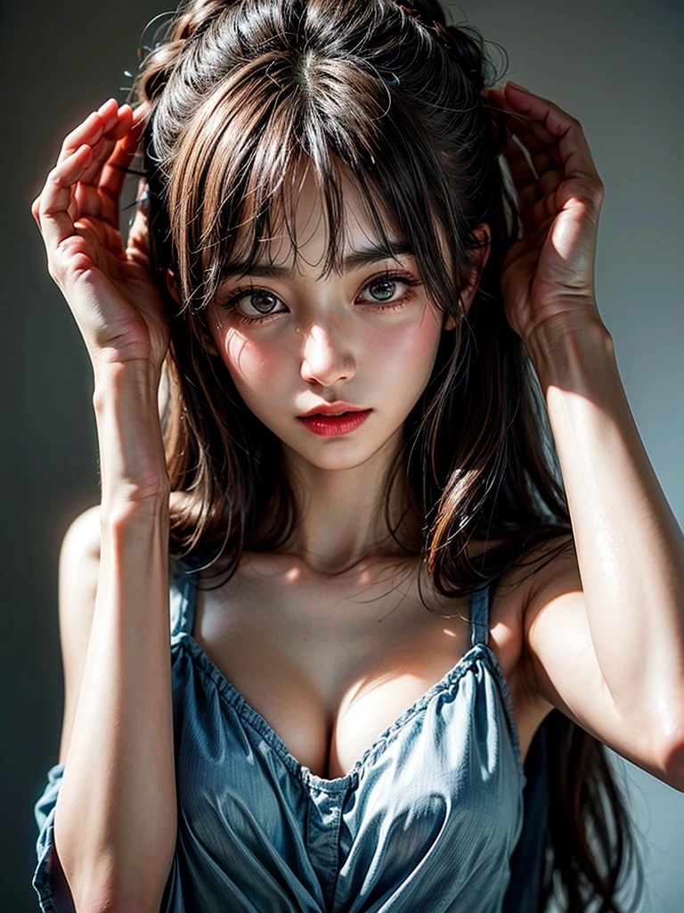(((saggy breasts :1.5))), ((((photographed my girlfriend entering the changing room in the clothing department of a luxury department store.)))), (((((Mujer arafed con el pelo largo y una pajarita azul., Lalisa Manobal, long hair con flequillo completo, long hair con flequillo, el corte de hime, neat hair con flequillo, con flequillo, brown long hair con flequillo, Lalisa Manoban de Blackpink, con flequillo completo, ulzzang, peinado de corte hime blanco, brown bangs,))))), ((((move chart :1.5)))), ((40K, RAW photo, Photography, masterpiece, Best quality, Ultra-detailed face, Detailed eyes)),(realistic, photo-realistic:1.4), ((Masterpiece:1.2)), (((lots of onlookers :1.5))), (ultra detailed, super_detail, perfect_anatomy, realistic, good hand, detailed face, beautiful face), ((immorality :1.2)), (((professional Analog photo))),