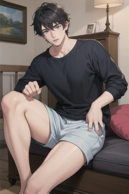 1 boy ,Libido boy,age 30s,Handsome,Raised sexy,k hd, tmasterpiece,8K,White thong,,Trembling,full-body view