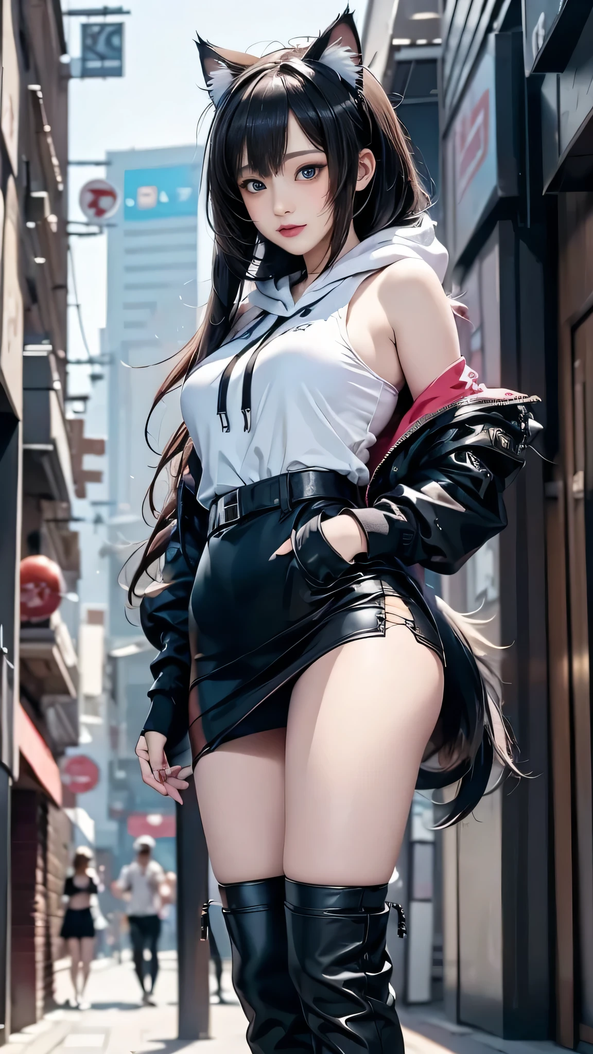 Black boots, white silk on the legs, black skirt, white short Japanese school uniform, gloves lace, bondage, gaggage, angry face, long hair, BDSM, slave, rubber, (in the cell), woman in chains, kneeling on the ground, feet tied and collar around the neck, all over, ((arms behind the back)), chain on collar, ((best quality, 8k, masterpiece: 1.3)), clear focus: 1.2, perfectly shaped beauty: 1.4, slender abs: 1.2, (layer cut, large: 1.2)), (Rain, Street: 1.2), Wet Body: 1.5, Very detailed facial and skin texture, detailed eyes, bare feet, no skirt, one pair of panties, one bra, only panties, only bra