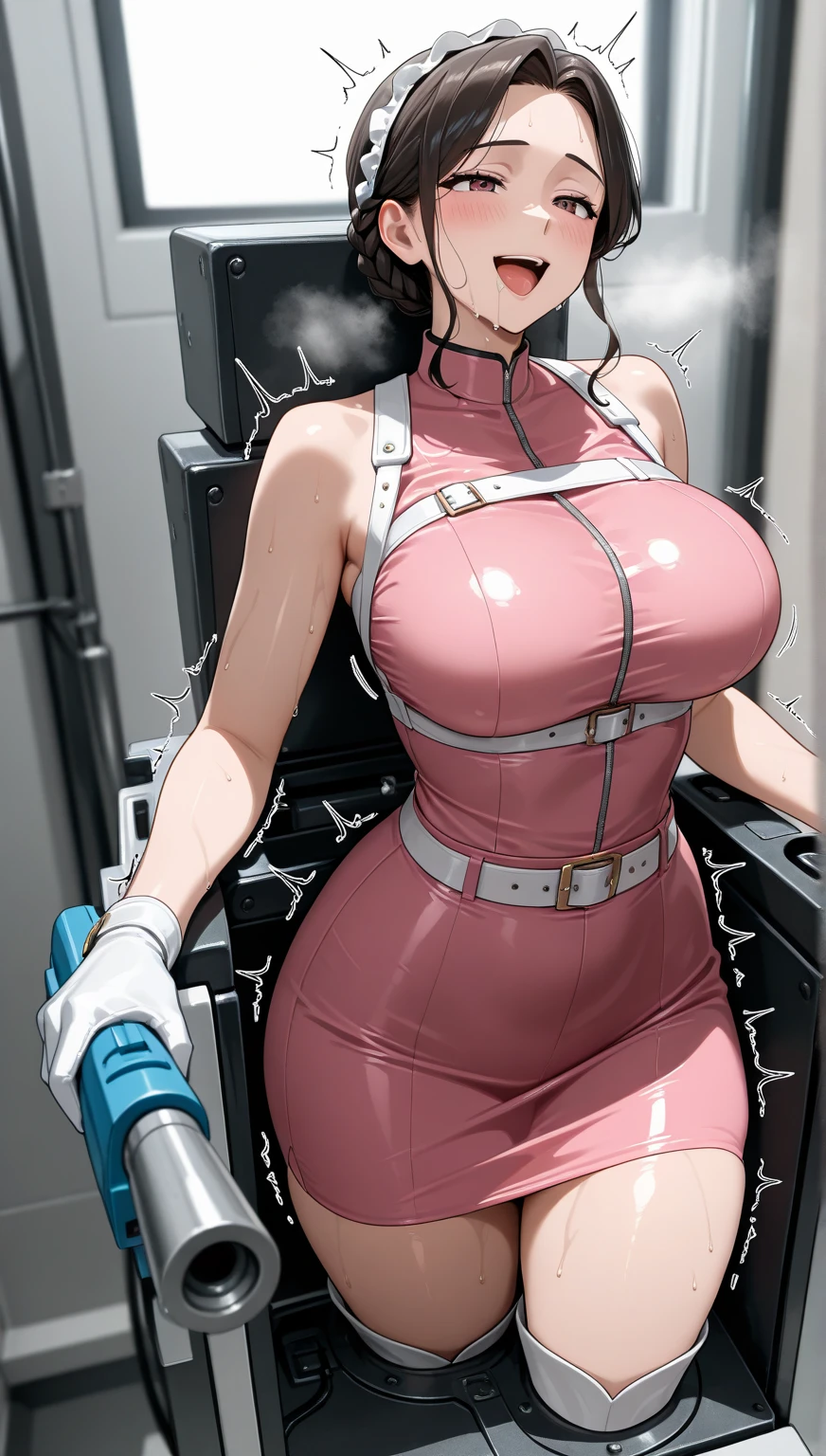 nurse uniform,hospital, latex nurse suit,nurses,busty,elbow gloves,labcoat,white hair woman,white eyes , gigantic ,medical instruments,asian nurse,two nurses,speculum,examination room,oversize ,big ass ,strap on, lay on table ,legs spreaded,giving birth,gyno chair , dentist,Milf,latex,grey uniform