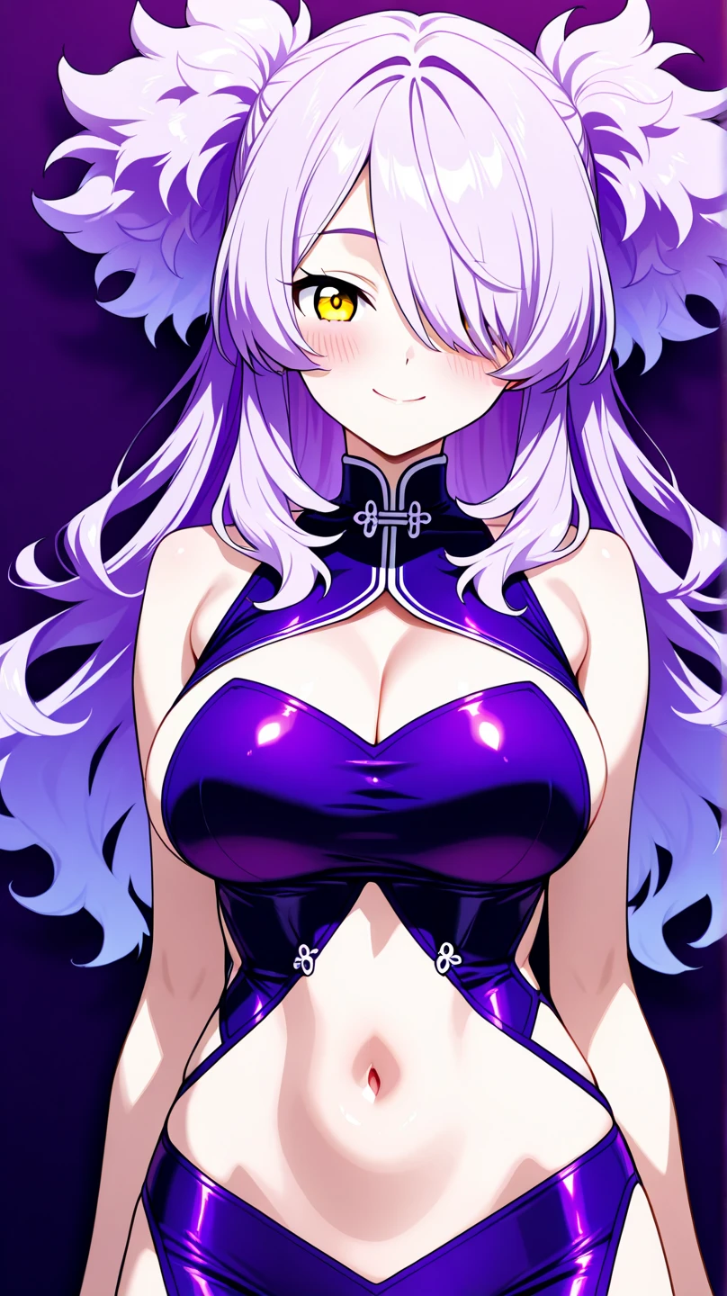 ((masterpiece,best quality)), absurdres,
Black_Lady_Sailor_Moon,
solo, smiling, looking at viewer, cowboy shot,
cinematic composition, dynamic pose,very evil smile,very evil smirk,(masterpiece:1.0),(Highest_quality:1.0), 超High resolution,4k,Super detailed, photo shoot, 8K, HDR, High resolution,EPTakeuchiNaokoStyle, 1990s \(style\), anime screencap, retro artstyle, anime coloring, traditional media,face focus,dark aura,black darkness,black mist,black mog,huge amethyst crystal,offical art,