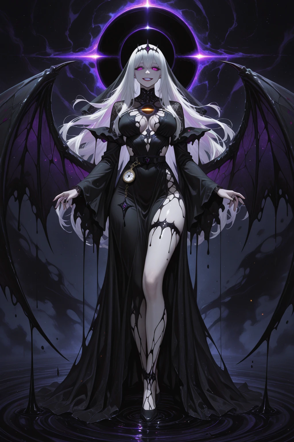 (pale skinned), (demon horns), seios grandes, immortal temptation takes over my mind Damned Fallen weak on his knees, summon the force of chaos I am the approaching storm Provoking black clouds in isolation I am the claimant of my name Born in flames, I was blessed My family's coat of arms is a demon of death Forsaken, I was awakened Ashes of a phoenix in divine darkness Descending misery Fate chasing time Inherit the nightmare, surrounded by fate I can't run away Keep walking the line between the light Diverted Through empty corridors I will not surrender 5r The truth revealed in red-hot eyes We fight through fire and ice forever Two souls once lost, e agora elas se lembram Eu sou a tempestade que se aproxima Provocando nuvens negras e isolamento Eu sou recuperador do meu nome Nascido em chamas, I was blessed My family's coat of arms is a demon of death Abandoned, I was awakened Ashes of a phoenix in divine darkness Descending misery Fate chasing time Disappearing into the night Lost shadows left behind Obsession is pulling me Fading, I have come to take what is mine Lurking in the shadows under the veil of night Constellations of blood pirouettes Dancing through the graves of those who are at my feet Dreams of the black throne I keep repeating An abandoned of darkness, summoned from the ashes The puppet master gathers all the masses Pulling strings, twisting minds as the blades strike You want that power? So come on, try and take Beyond the tree The fire burns The secret love The lineage yearns The dark minds embrace each other Crimson joy Your dark heart Heals or destroys? Enterre a luz bem fundo Deixe de lado, there's no way back home We're burning chaos in the wind Floating in the ocean alone