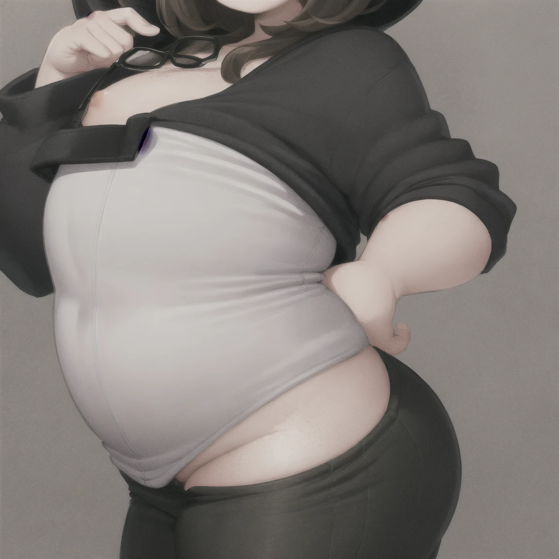 swollen abdomen，Lipolyrhea，fat belly，The abdomen is inflated