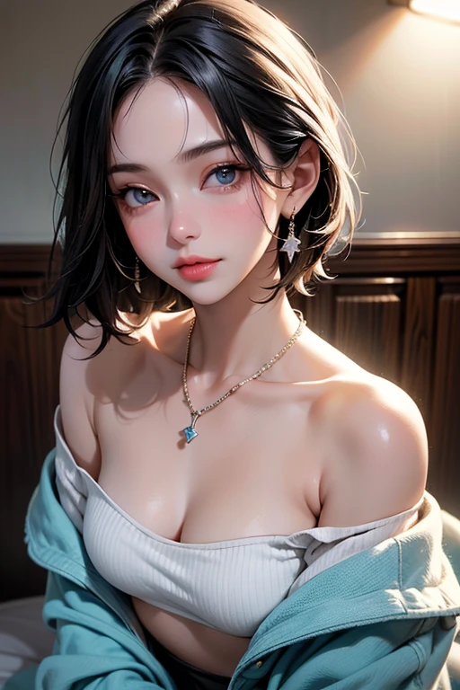 (On a table: 1.3), (max res: 1.2), (Ultra HDTV: 1.2), 电影灯光, Detailed eyes and skin, detailedfacialfeatures, , 8K分辨率, (Focus sharp: 1.2, Perfect style, Nice face, Acura, Anatomically correct, Highly Detailed Face and Skin Textur, 詳細な目, 二重まぶた, tthin eyebrows, glitter eyeliner: 1.2, Natural cheeks, Glowing and radiant skin, Fair skin: 1.2, shiny little necklace and earrings, (glossy lips: 1.4), (the maid outfit:1.2)、 (A shy look: 1.2),clean and tidy woman 、 (Focus on the face:1.2), ((plumw)), (upturned),), Highly Detailed Face and Skin Textur, 詳細な目, 二重まぶた, Natural cheeks, Green-gray eyes,Rosary necklace、 Shiny little earrings, shiny lip: 1.4,、(There are a lot of them:1.4)(oda'There are many on the thighs:1.2)、Red blush、Tears are embarrassing、White under underwear、white bra、Open the knee、Make one'act openly、Disheveled clothes、Dressinetamorphosis exposed、Wear sweaty、turf、underwear transparent、Humiliated、impatient、Frustrated、Frightened、Glare Eyes Full Body Perspective、seen from the front、Red blush、 25 age old, nurse woman、blue color eyes,A blue-haired one,curlies、 semi long hair, (on bedroom: 1.2)), (She sat on the bed:1.2.)