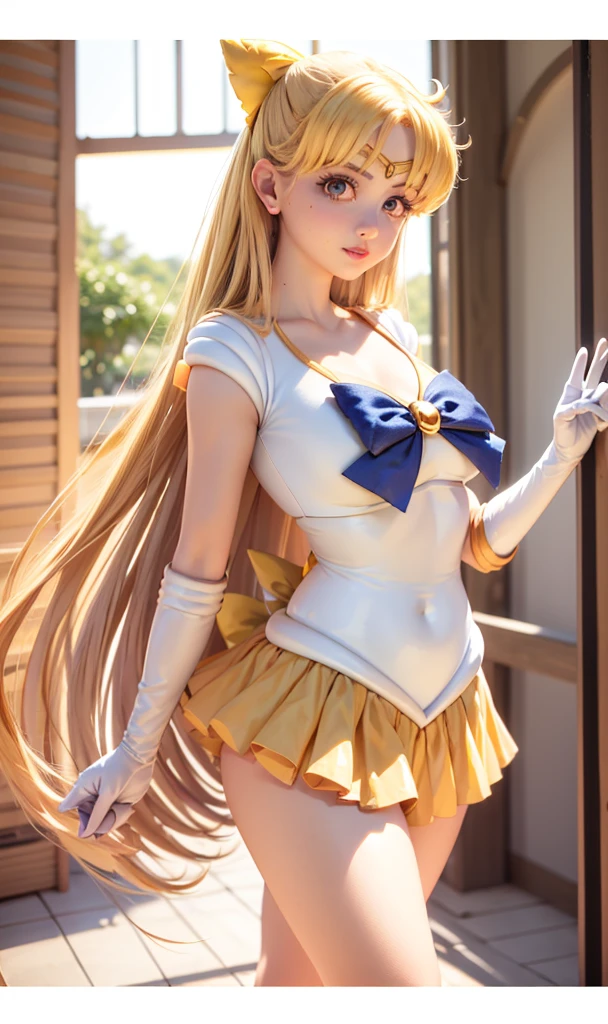 arafed woman in a costume posing for a picture, sailorvenus、A sexy、Beautiful facial features、Ayaka Cosplay, the sailor galaxia. Beautiful, Cosplay, by Sailor Moon, Anime girl cosplay, Anime Cosplay, publicity cosplay, Sailor Moon Style, Sailor Moon!!!!!!!!, full-cosplay, elegant glamourous cosplay, glamourous cosplay, sailorvenus、. Beautiful, cosplay foto, inspired by Sailor Moon, cosplayer