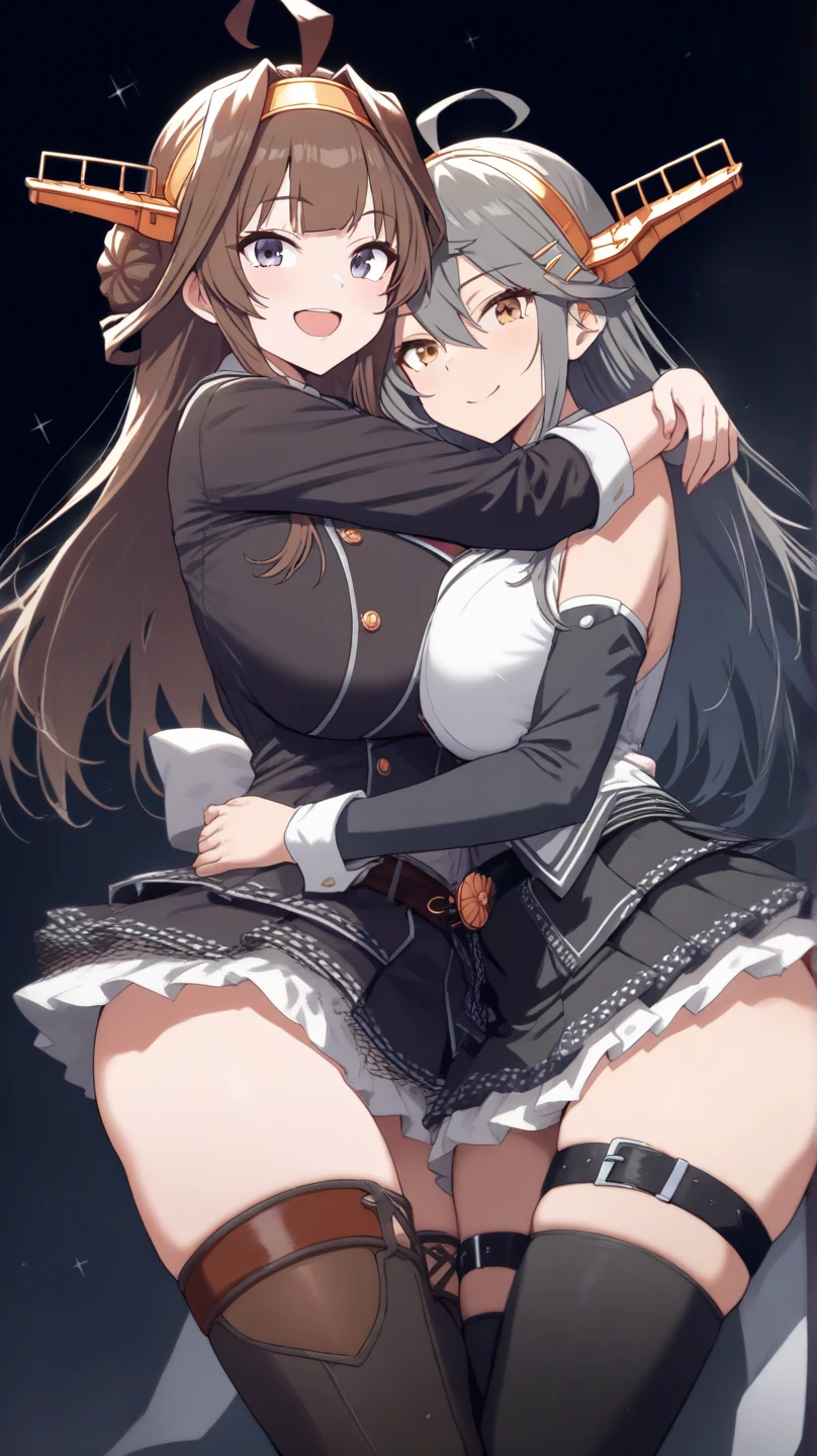 (8k, 最high quality)、Ultra-high resolution、adorable、最high quality, beautiful, Absurd beauty,((Two Girls)), semi-long, Black Hair、Brown Hair,Dark brown eyes, Open your eyes, Healthy Skin, Hair Ribbon、uniform、 14 years old,  (cryin) ,Cute Characters, Most detailed, high quality、(missionary, boy, penis, lying, vaginal, ass pov, sex, nsfw)、nose blush、steam、Oblique angle、Shiny Hair、Very fine and beautiful bright eyes、be scared、Very detailed, clear and beautiful face, Being stripped of clothes、Slender body、Awards, Anatomically correct、((Scared))