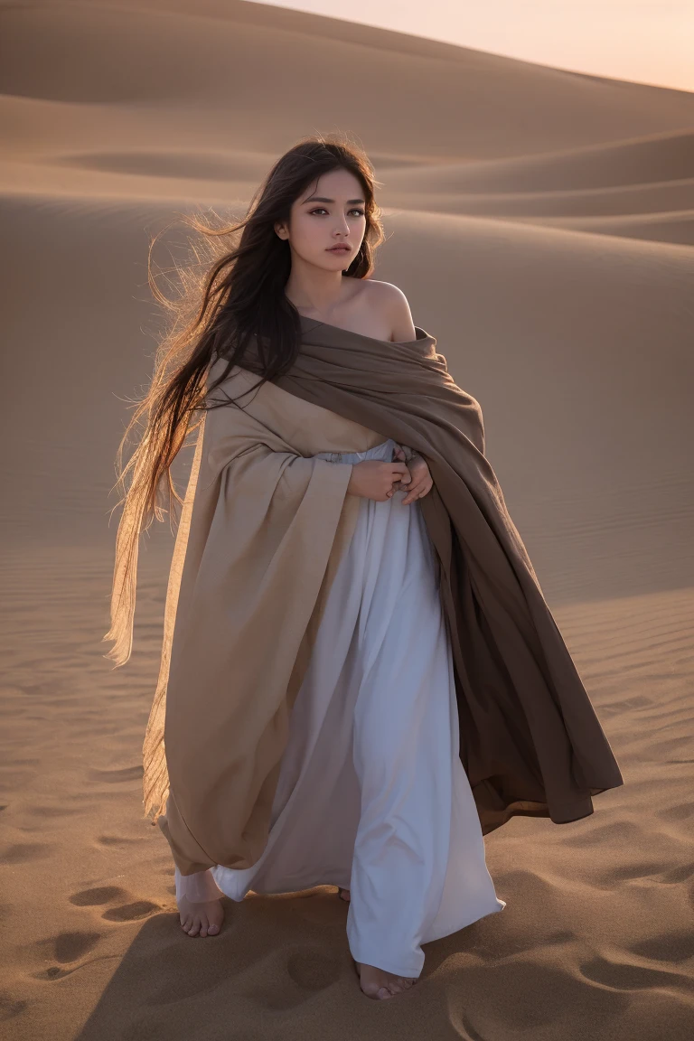 NSFW,(cammel toe),(Best Quality:1.2), female dog,(Female genitals:1.1),in 8K, Raw photo, (Dark blue eyes :1.1), full body Esbian,Beautiful sexual woman, Aura with a sense of transparency,face lights, profetional lighting, Cinematic lighting, World of science fiction,((In front of a huge stargate that appeared in the desert:1.3)),Desolate desert