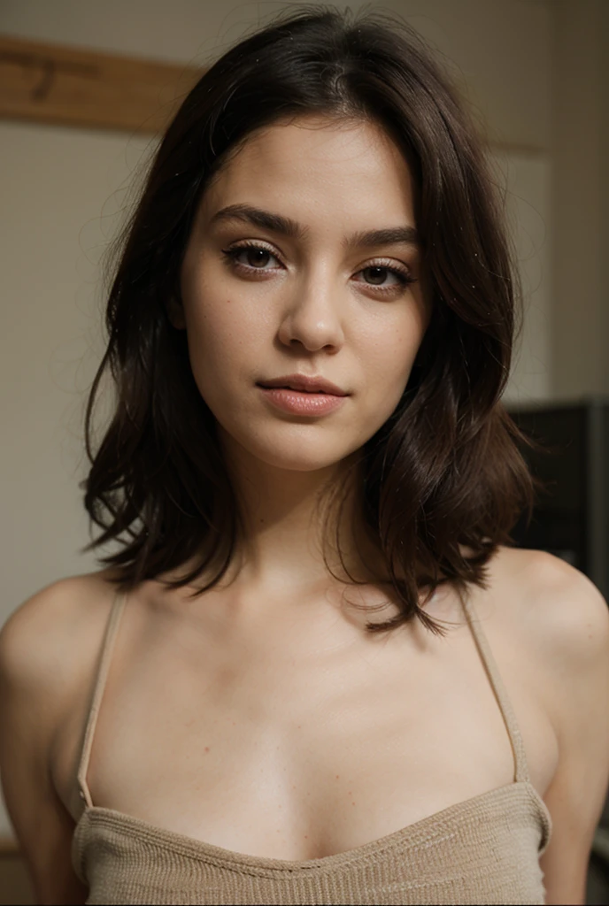 Femme , sexy , soutif , realiste , petit ne , finne bouche 