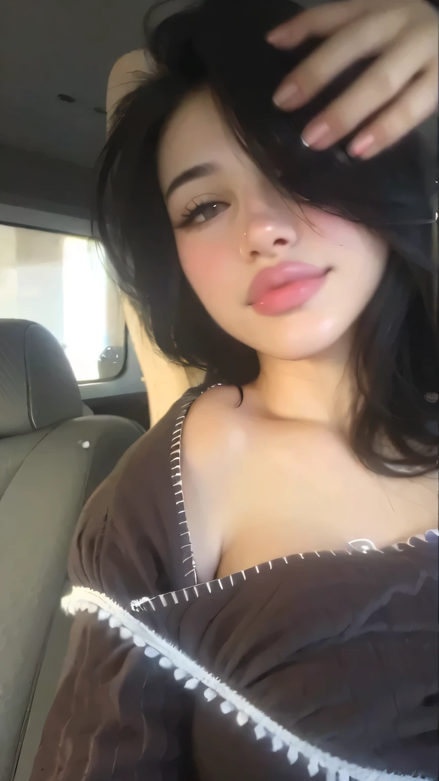 (iphone 14 pro max selfie of a 19y.o. greek black haired woman :1.2), light leak, (inside a luxury car wearing tight bikini:1.1), (medium breasts:1.3), (provocative slutty naughty look:1.1), (high detailed skin:1.0), detailed eyes, 8k uhd, dslr, late night photo, best quality, film grain, (skinny:1.2), (wearing sexy collar:1.2), (sexy style:1.1), long hair, straight hair, (black hair:1.2), (oily hair:0.8), (eyeliner:1.1), beauty marks, (greek woman:1.2) ( sexy photo) (sweat all over) (big drop of salt) (view from the ground) (bending doggystyle) (tight bikini)