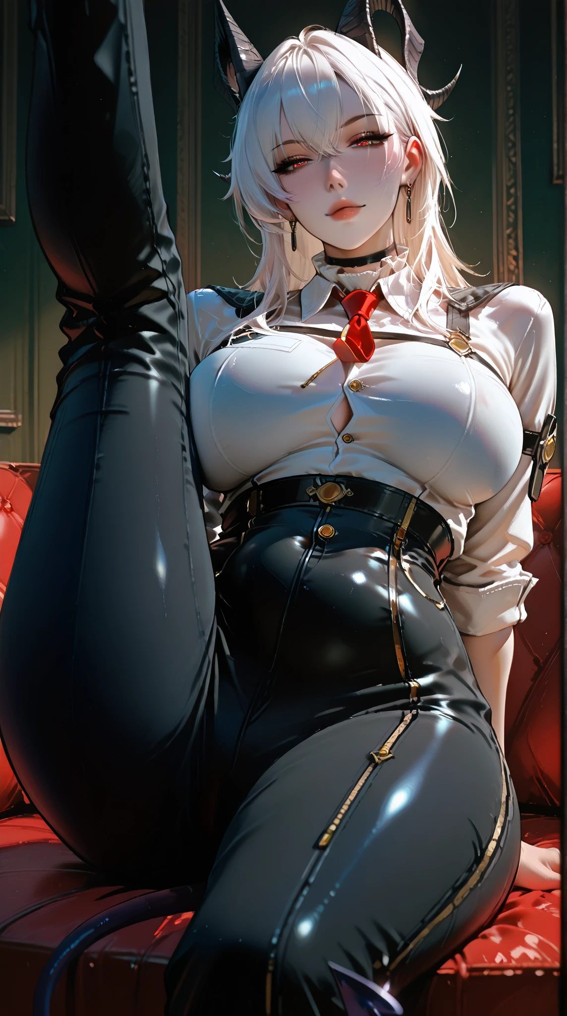 plaindoll, white hair, doll joints, ((medias, stockings)), breasts, pechos grandes, huge breasts, pussy, spread legs, nsfw, +18,