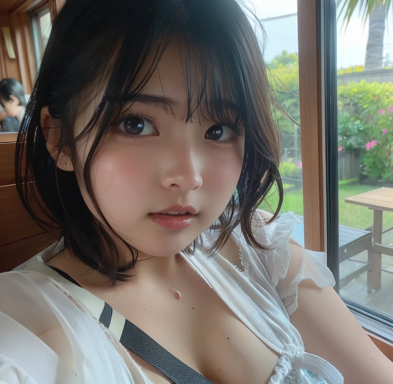 smile,((NSFW)),(best quality:1.2), Female dog,(female organ:1.1),8K, Raw photo, beautiful sexual woman, ((You can see her naked lower body under her clothes.、股間のfemale organが見えている:1.3)),detailed face and eyes,((alice in wonderland:1.3)),whole body,A fairy tale and unreal world、In the garden