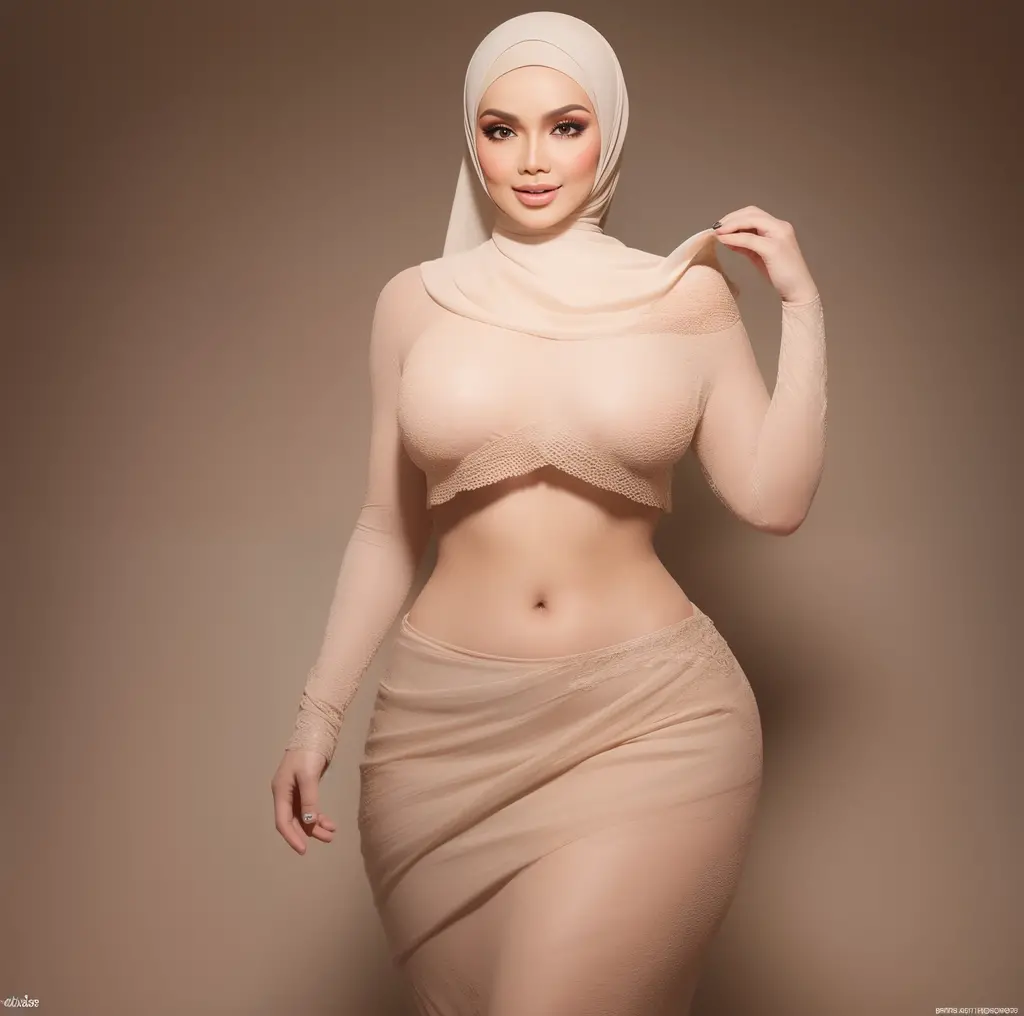 (NSFW,highres:1.2),1 girl,perfect body shape, slim waist,full body view,lifting her shirt,showing her boobs,wearing a hijab,beautiful detailed eyes,long eyelashes,natural makeup,soft smile,vivid colors,studio lighting,physically-based rendering,digital artwork,bokeh
