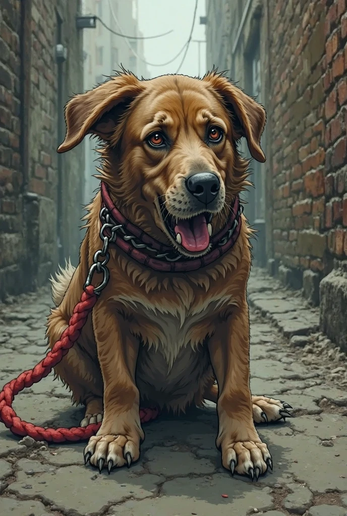 rescue dog from the local shelter