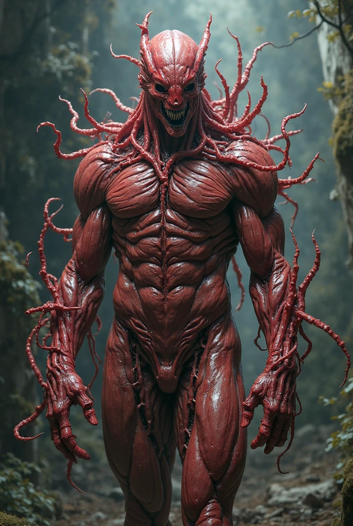 (masterpiece, best quality: 1.2), ultra detailed, highest detail, (body horror: 1.4), (biomachine: 1.3), (bloody: 1.2), living being, (colorful: 1.2), satanic, (machine: 1.3), Hans Giger, many hands, (zentangle: 1.2), black color scheme