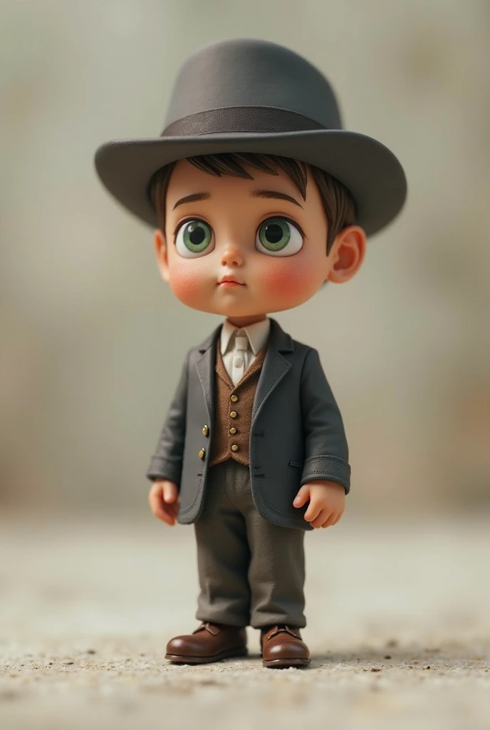 (cbzbb:1.25), portrait of the cutest illustration of Charlie Chaplin, artstation, CGI_Animation,