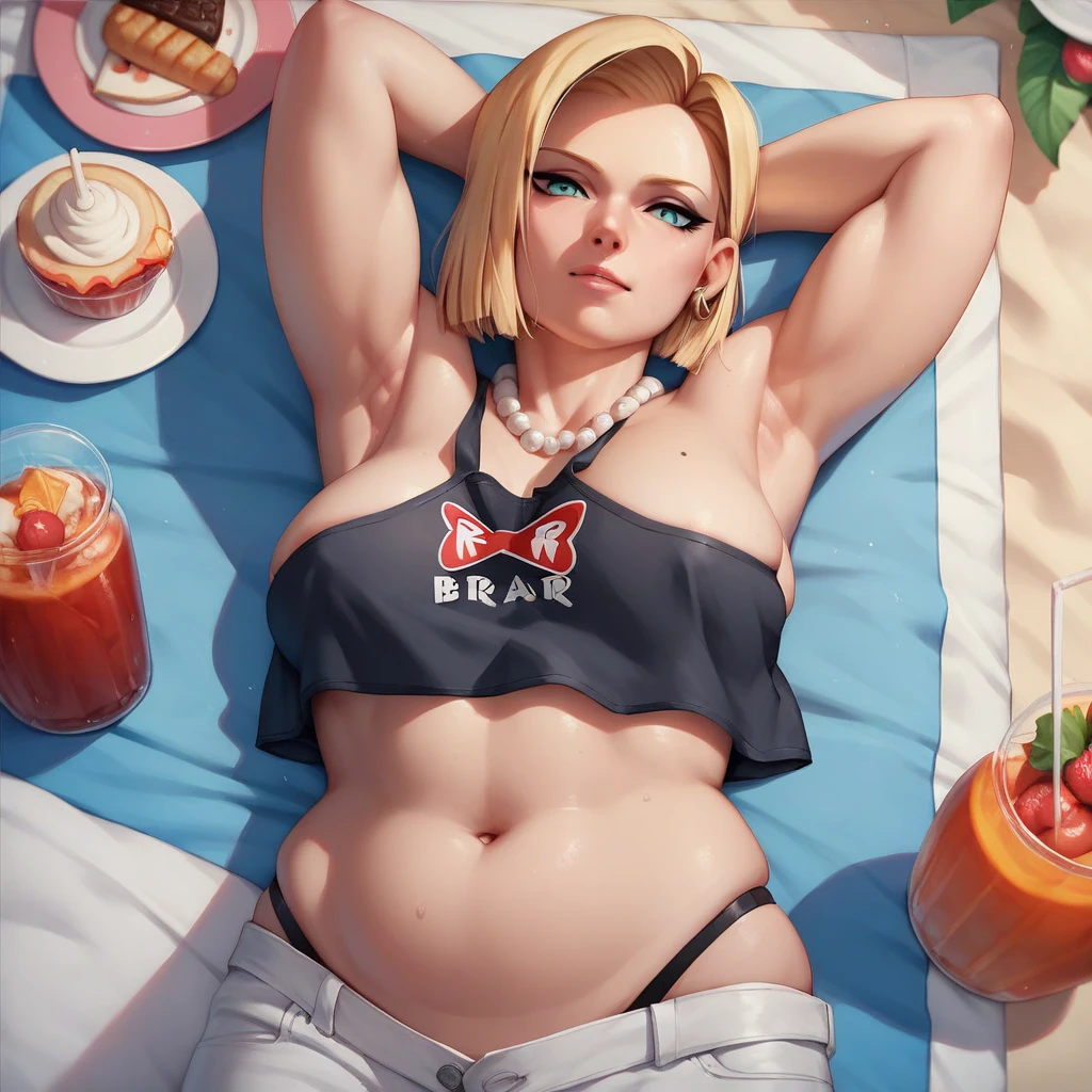 masterpiece:1.2, best quality), realistic, (real picture, intricate details, depth of field), (1girl, solo), make up, parted lips, highly-detailed, perfect face,
(huge breasts:1), (skindentation), thick thighs, wide hips, small waist, tall, glossy coral lips,
(blond hair:1.4),ponytail,
(sweating:1.2), (wet), sexy, blushing,shiranui mai,genryusai maki,final fight,red kimono, bare shoulder,full body, bare legs, barefoot,cleavage,bare arms,fishnet bra,ninja, kunoichi,shinobi,chain mail shirt,muscular female, panties,sweating,sweating profusely,shouting, screaming, open mouth,(moaning in pain, feeling pain, tears, pain, crying with pain, expression of anguish),lying on the bed, on back,