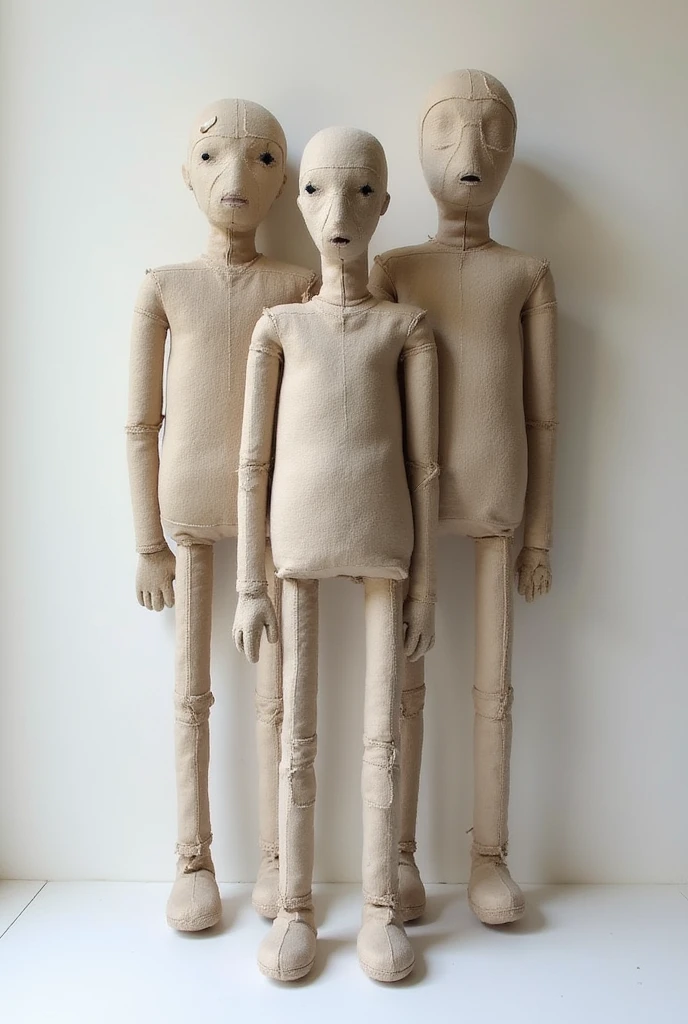 abandoned museum, unsettling mannequins, suggestive poses, Showa-era fashion, dim and dusty, eerie silence, high resolution, old photographs on the walls, broken display cases