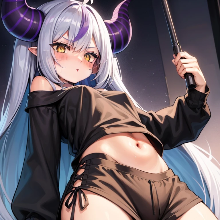 defCamilla, Tiara, Team-Raketenuniform, roter Buchstabe R, white skirt,white crop top,schwarze Overknee-Stiefel, schwarze Ellenbogenhandschuhe, Smile, Blick auf den Betrachter, Cowboy-Schuss, sexy Pose , Hintergrund des Nachthimmels