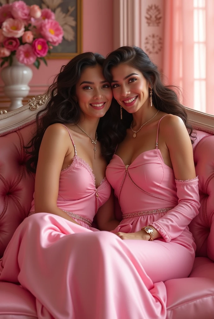 Crie a imagem de 5 gatos foto realista em um quarto de costura fazendo um vestido para uma princesa