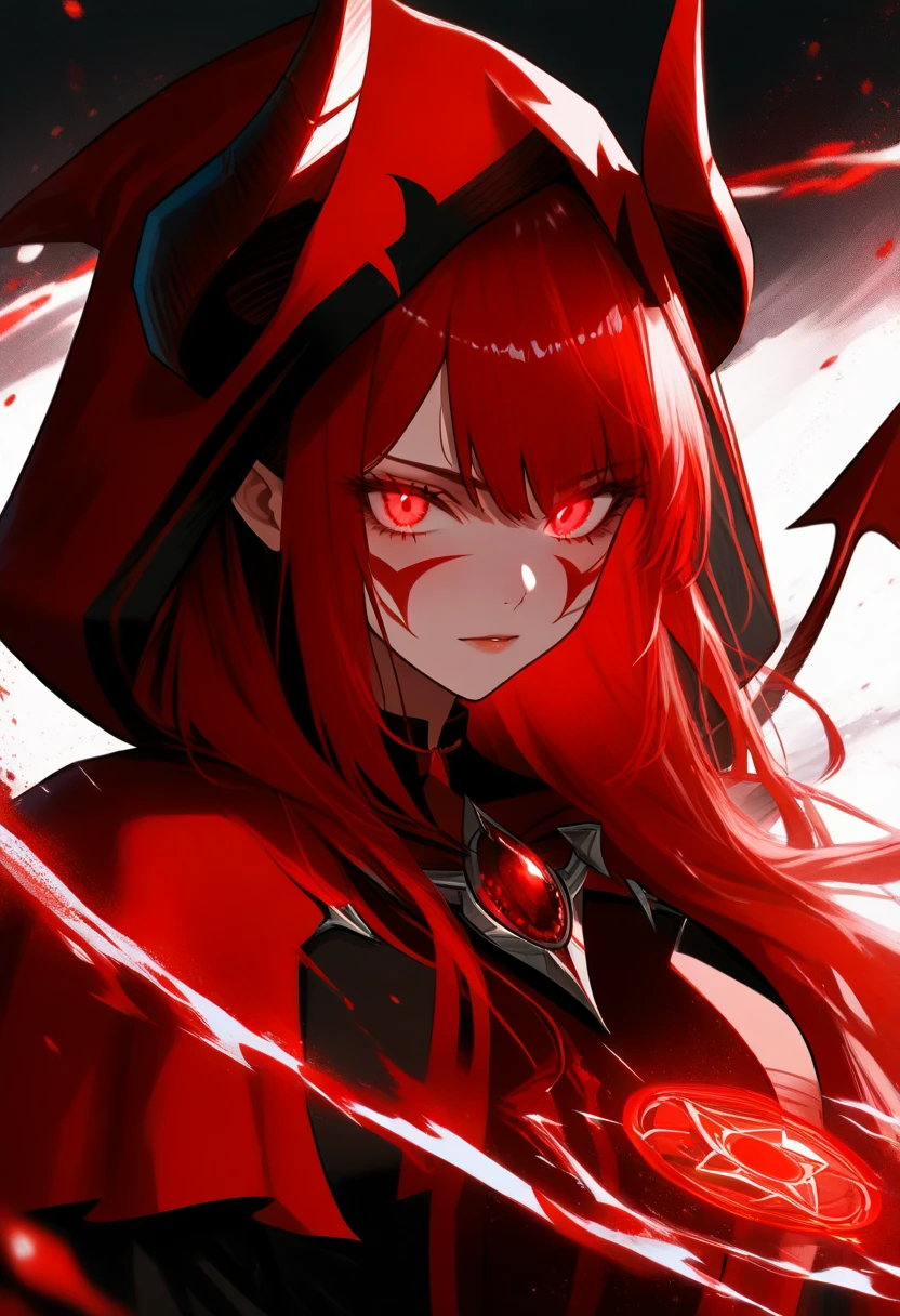 arafed woman in a black and red outfit with a black mask, iu lee ji-eun as a super villain, anime girl cosplay, trending on cgstation, anime girl in real life, wearing all black mempo mask, anime cosplay, cruel korean goth girl, trending at cgstation, range murata and artgerm, stunning anime face portrait