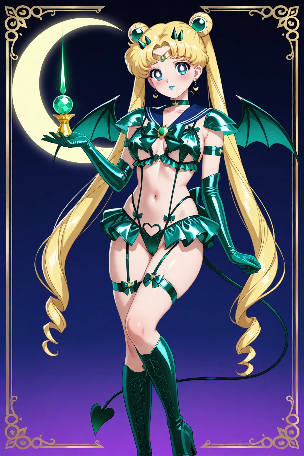 1 girl, blonde hair, wavy hair, green eyes, dragon wings, skin with dragon scales, perfect , round ass, fantasy costume, transparent background, splash art, (uhd), (amazing quality)