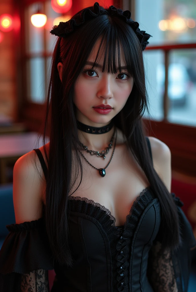 Are you okay、(Best illustrations)、8k resolutionolution、Intricate details、highest quality、Realistic、Ultra-detailed、Best lighting、Best Shadow、Ultra HD、Necromancer、night、magic、Dark Style、Succubus、Devil's Daughter、Bat Wings,(((Devil horns)))、((((Black-rimmed round glasseasterpiece、expensive_resolution、Beautiful Face、Tyndall effect、Photo Real、(High Definition Skins:1.2)、8kUHD、Digital SLR、expensivetquality、picture、expensivet resolutionolution、 absurderesolution、Ponytail Distortion、The optimal ratio is four fingers to one thumb、highest quality、masterpiece、High Resolution、1 girl、hair ornaments、necklace、gem、Beautiful expresolutionsion、Body Up、Big breasts are important、Tight waist、Wide ass、Tyndall effect、Photorealistic、Dark Studio、Two-tone lighting、(High Definition Skins:1.2)、8k UHD、Digital SLR、Soft lighting、expensivetquality、Volumetric lighting、Frank、picture、expensivet resolutionolution、4K、8k、Bokeh、(((Huge boobs)))、