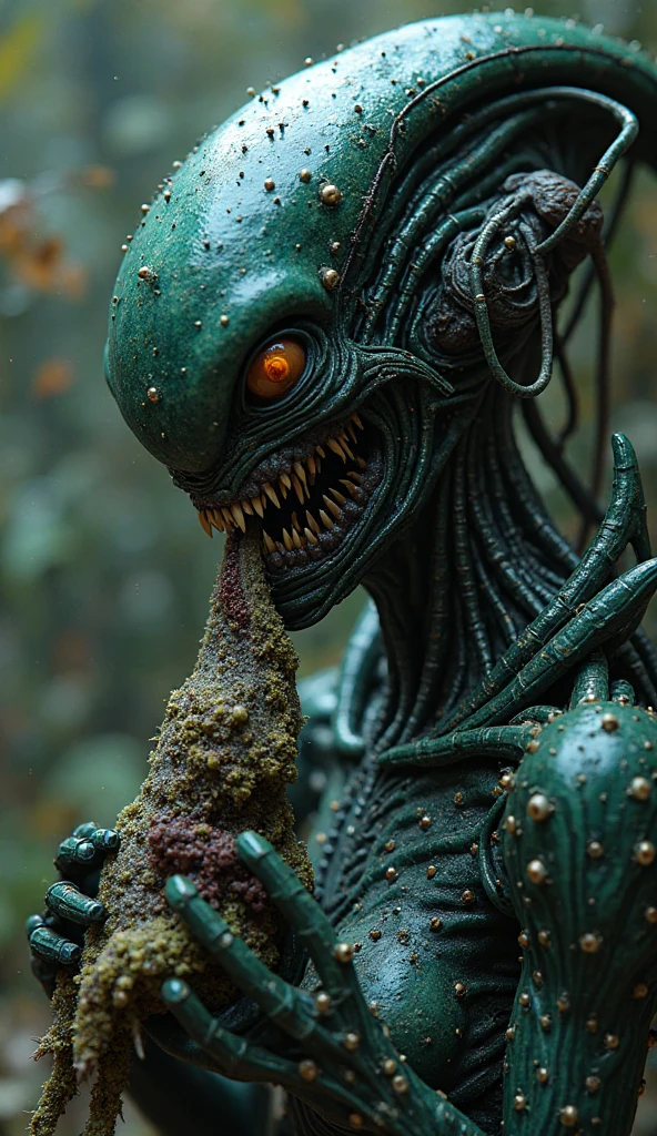 a skinny attractive woman is mutating into an plant creature. Her skin is transparent and pink purple colors. She glistens with jelly. She's growing tentacles from his arms and fingers. In an industrial research lab facility. Cronenberg. Lovecraft. Cosmic horror. Body horror. screaming. full body framing. transformation. mutation. metamorphosis. Mold. Neoplasm. Fungus. Tendrils. Vines. Roots. Webs. Skulls. Slime. Severe lighting. Photograph. eldmeisterOG style.