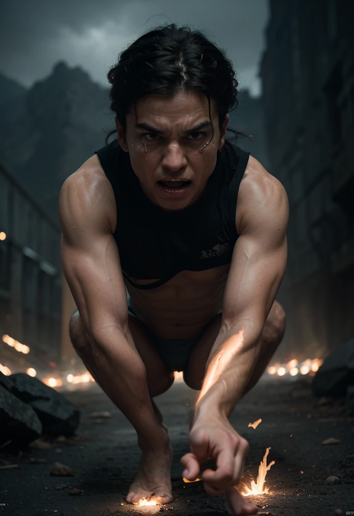 Son Goku Supersaiya push up