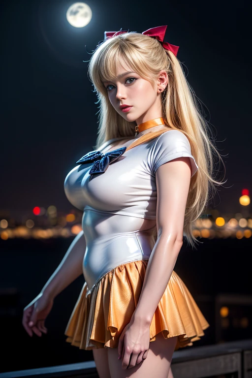 Busy Disney World、firework、Blonde、Big Tits、Blue eyes、High nose、Minnie Mouse、The most erotic sexual climax
