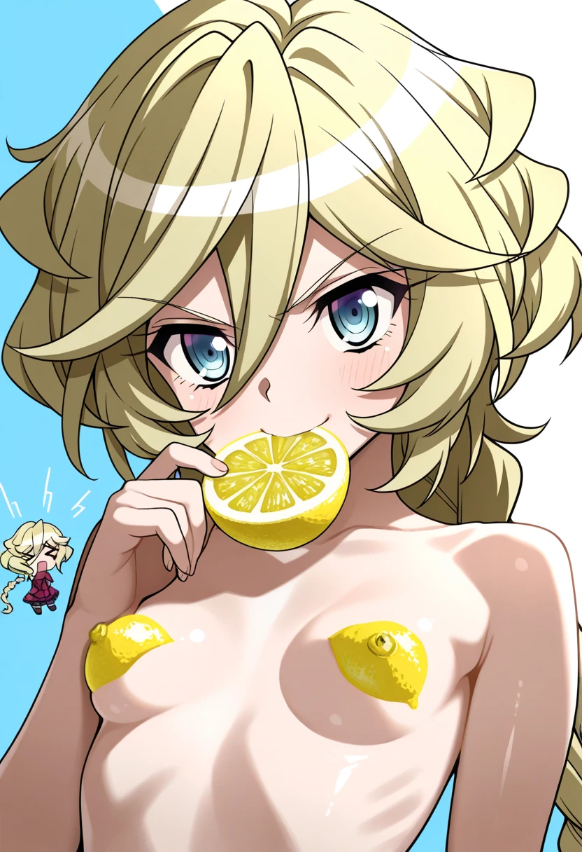 , Petite little small junior body, tiny, Small breasts, final care, Yellow Hair, UltraWideWaveHugeLongPonytail, Long back hair, Strawberry print dress, Giant blueberry ornament, White hair ornament, Purple Gem, topless, Nipples are visible, Large nipples, garden, Small breasts, stand on one's knees, Hold penis, With penis, Licking penis, Putting penis in mouth, The penis is stuck in the cheek, squeeze penis, Penis in both hands, Face that looks like a penis, Embarrassed, Open your mouth happily, Squint your eyes, Full of penises, topless, Nipples are visible, Large nipples, garden,  little small junior body, tiny, Small breasts, stand on one's knees, Hold penis, With penis, Licking penis, Putting penis in mouth, The penis is stuck in the cheek, squeeze penis, Face that looks like a penis, Penis in both hands, high quality, high detail, beautiful, 8k, Detailed face, Detailed nipples, Face close-up, Focus on the upper body, final care, Yellow Hair, UltraWideWaveHugeLongPonytail, Long back hair,