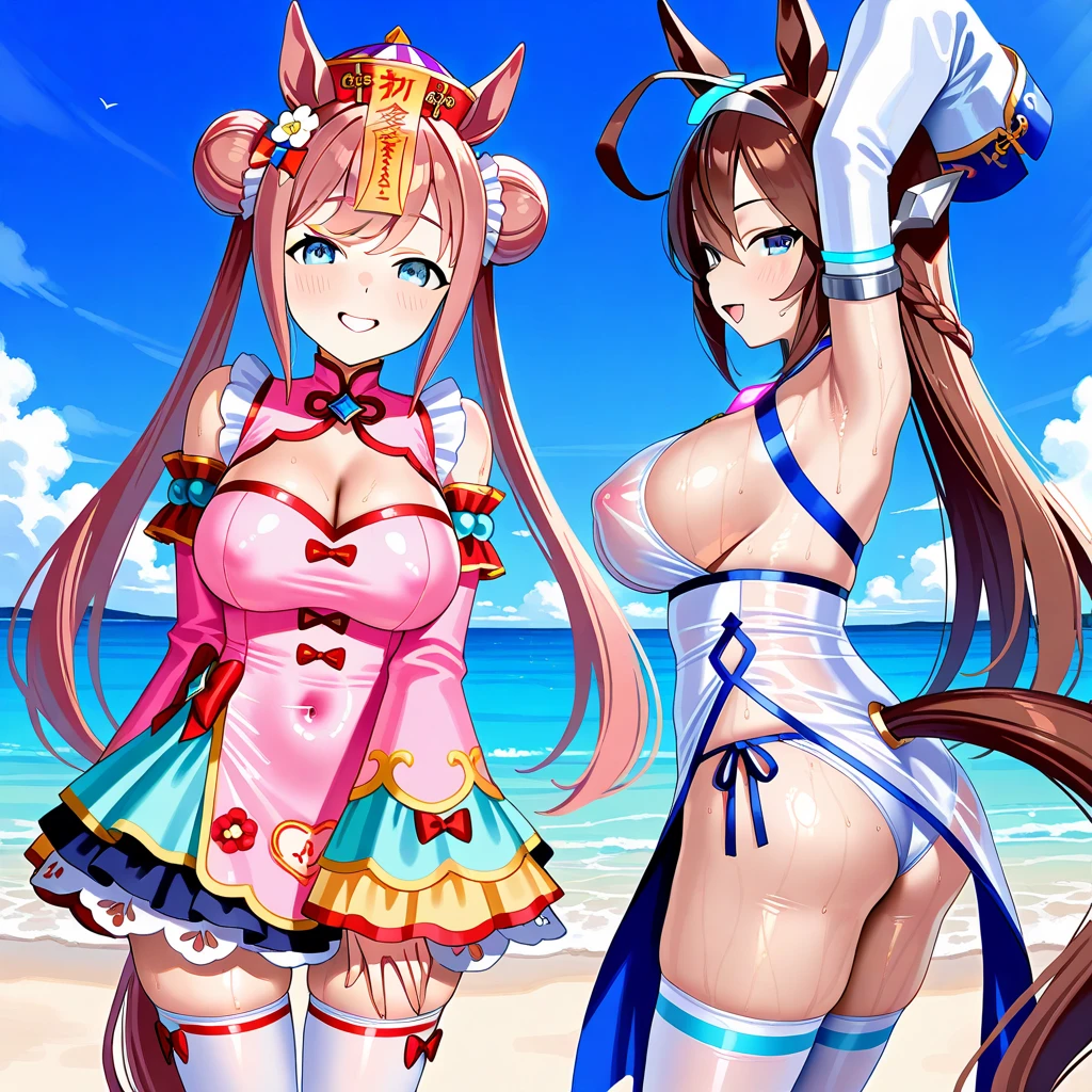 Anime girl with very big breasts and very big ass, full body Xianxia, small curvy loli, (pov),(behind head), {spread legs}, bow-leggedness, (squatting),Crab crotch, pixiv3dcg,, negative, long black hair, bunny girl, (thighhigh), pixiv, Ecchi, Otporro Potion, Full Body Commission Four, On the Sea, Top Rated on pixiv, Ecchi Anime Style, Seductive Anime Girl, pixiv