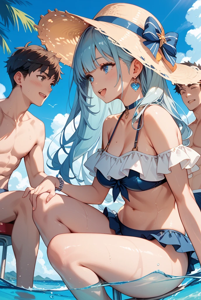 🤠🧔♂️🌊🏖️