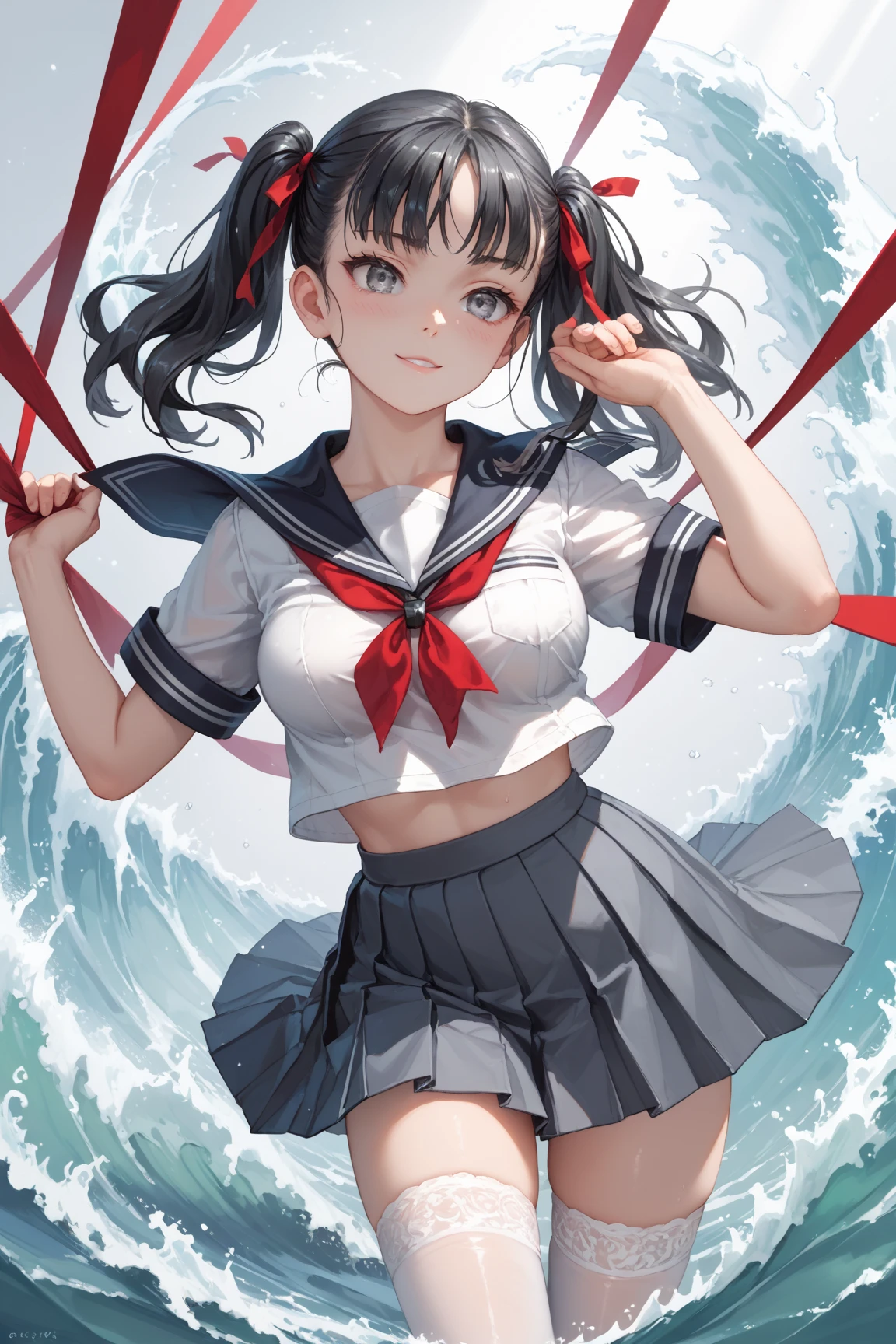 (intricate and super detailed anime style cute illustration),black hair,short hair,short sleeves school blezer uniform,big breasts,
open mouth,sweat,hyper cute,idol magazine cover,