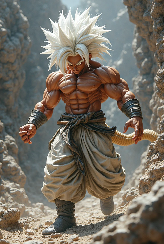 A teenage god with blond hair and white skin, This god has enormous muscles, muscles so big that they make his head look small compared to his body. His shoulder muscles are so big and inflated that they seem to surround his head and make it look small.. Her legs are more muscular and huge, They are twice as long as those of a normal body, and these are three times as large and muscular., Her thighs appear especially more developed and inflated with muscle..