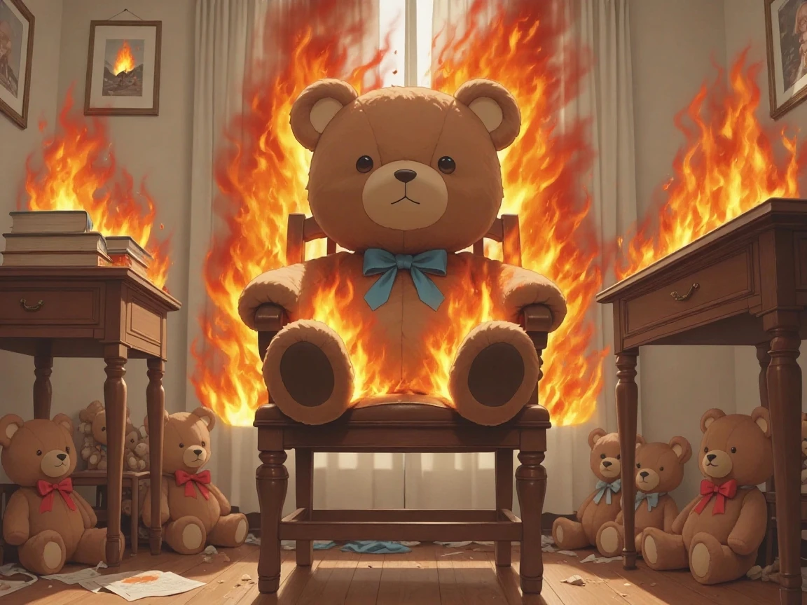 Condemned to the Flames