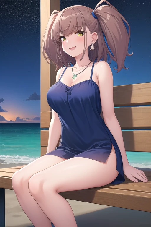 Miku Nakano、2D、quadratic element、Anime characters、Anime-style style、top-quality、An ultra-high picture quality、18Old Beautiful Girl、1a person、A sexy、flushed cheeks、Erotic pink 、White Nightgown、soaked、Large drops、Eyes with beautiful highlights、wet pussy、Beautiful pale pink areola、Wet and transparent clothes、Fine-grained skin、
