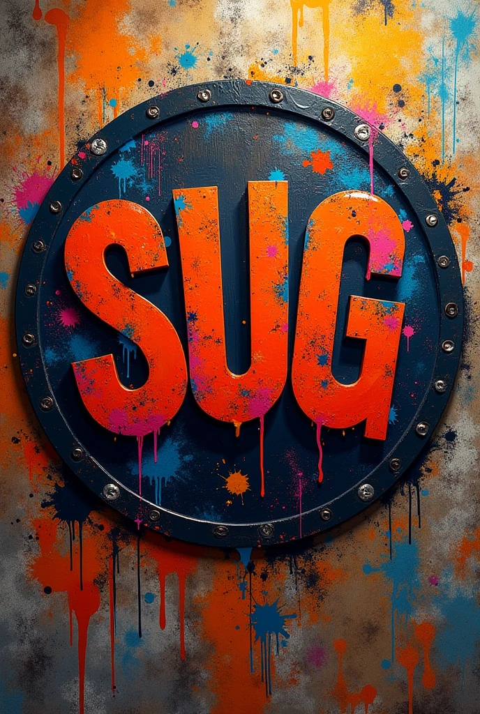 Graffiti style words that say Sak Chaser