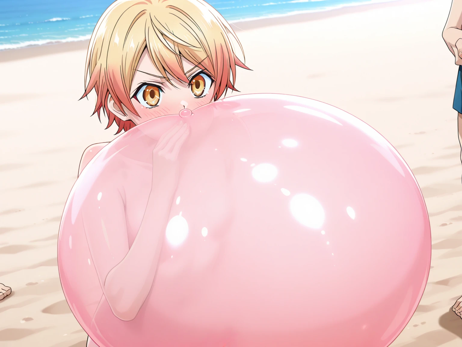 Browsing Caution,((Very small boobs)),Flat chest,(((steam around pussy,steam))),(clitoris, urethra, close-up crotch, crotch focus,crotch grab),(((spread legs,showing pussy))), ((open vagina)),((open mouse,smile)),wet,ruins,love juice,((nude,naked)),(hairy),1 girl,((pubic hair)),(((sweat, cum inside,cum drip,cum in pussy,cum on face))),((bed))